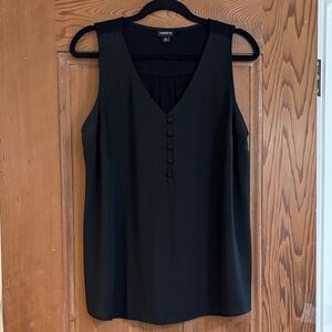 Torrid Sleeveless Black Blouse. Size “00” Equivalent to a M/L